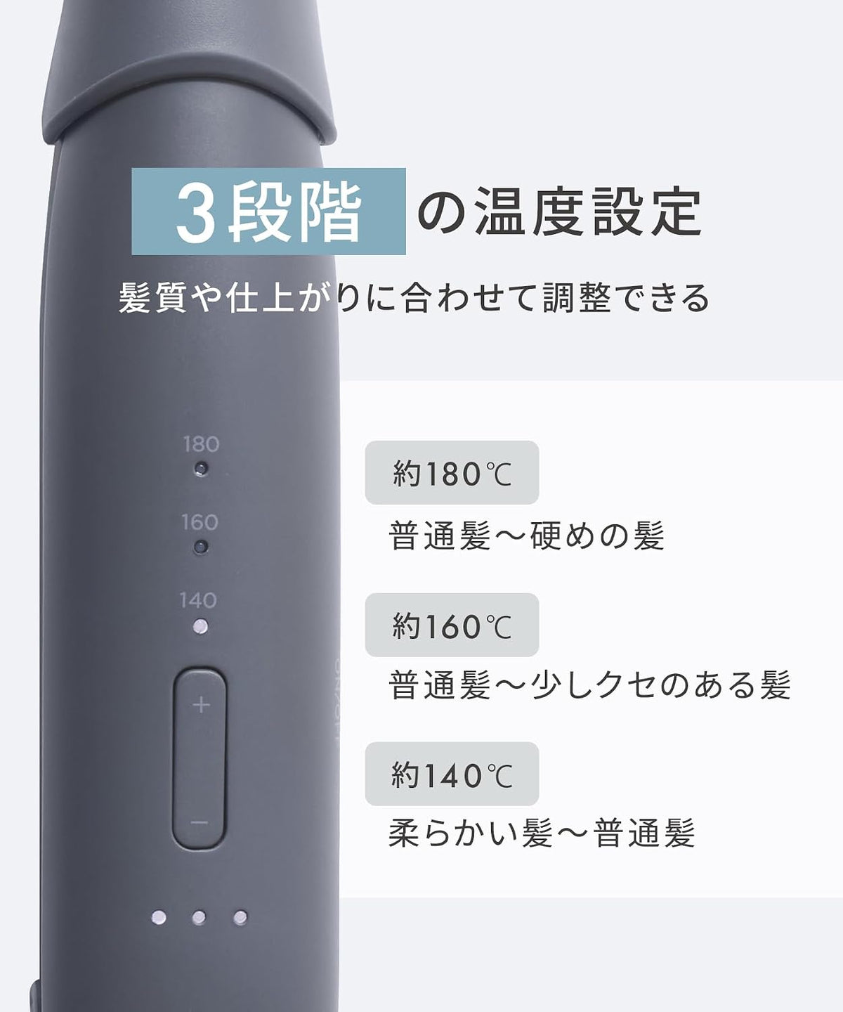 SALONIA - Cordless Straightening Iron 無線USB充電式電直髮夾 無線瀏海夾 2026新款 (12mm) 3檔溫度調節【平行進口】