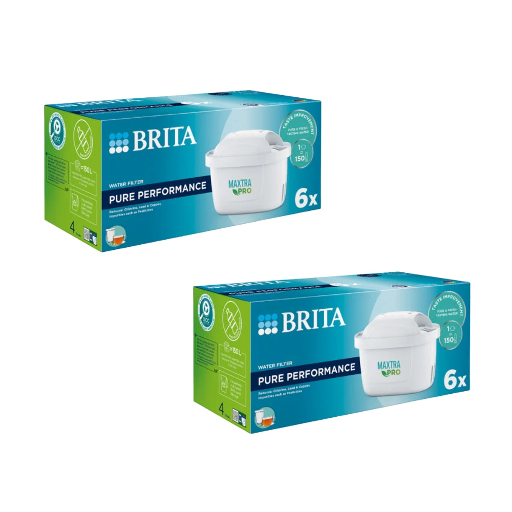 BRITA - Matrax Pro Pure Performance Water Filter Cartridge 純淨全效濾芯 Brita濾水壺用 (6個裝)