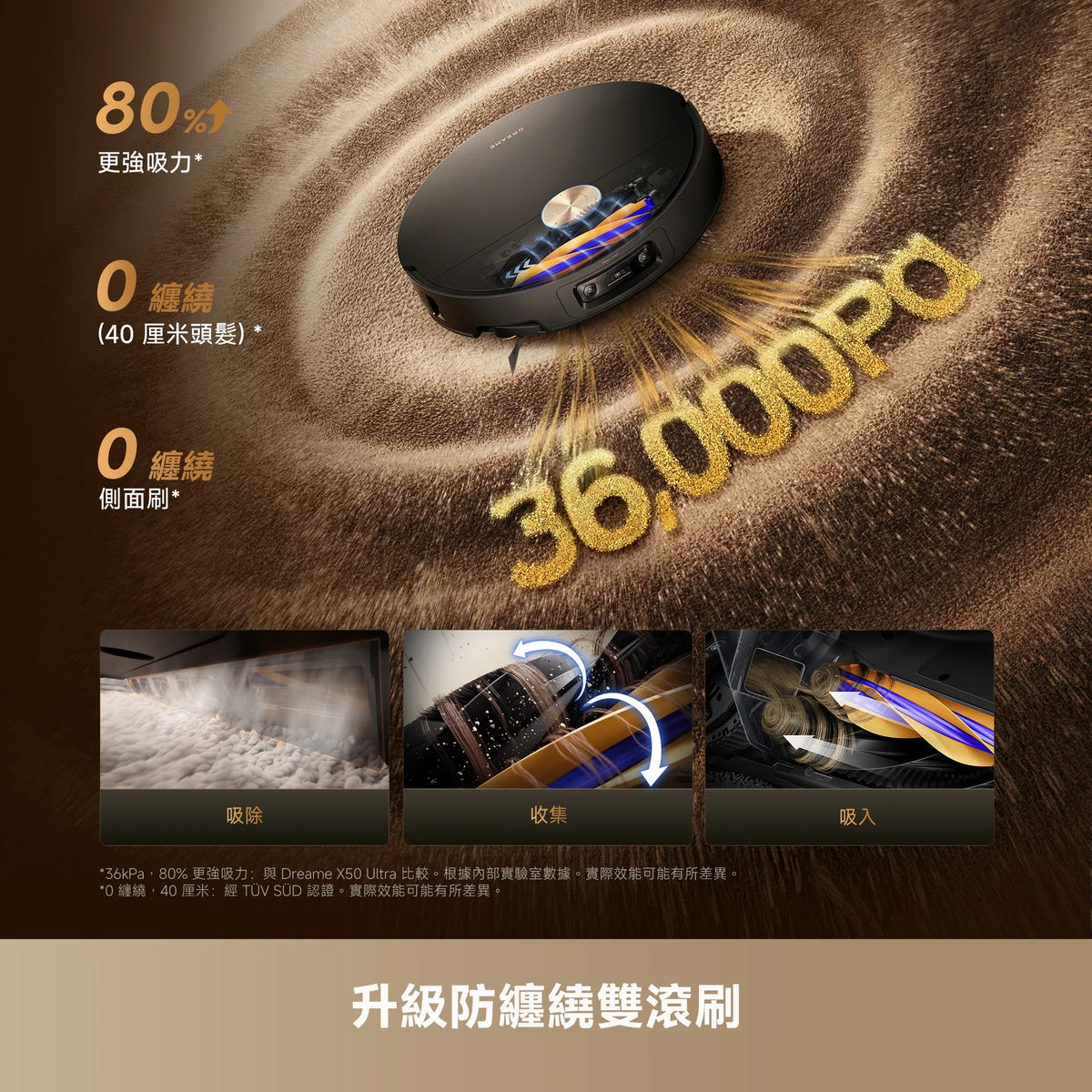 DREAME - 追覓 X60 Ultra Robot Vacuum AI藍光辨識超薄掃拖旗艦機 掃地機【香港行貨】