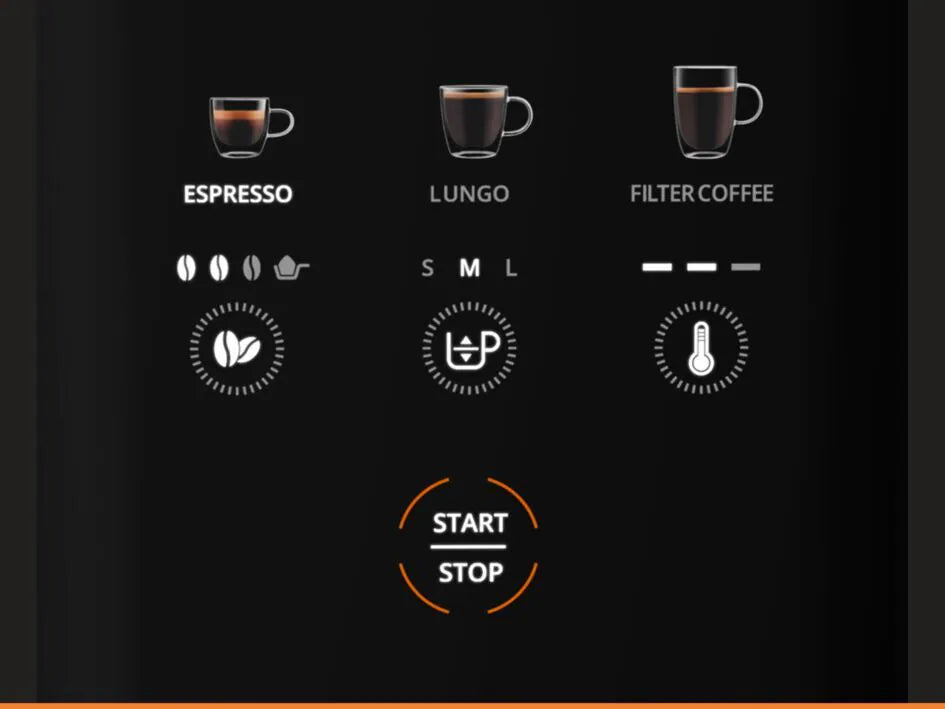 KRUPS - SA4028Y1 Coffee Crush Extra Black Espresso Machine 全自動義式咖啡機【香港行貨|2年保養】