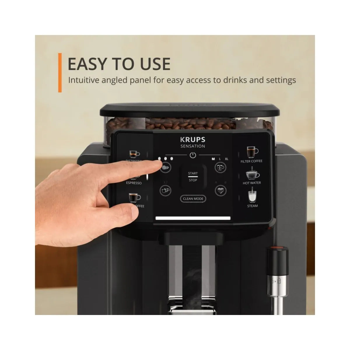 KRUPS - EA910840 Sensation Coffee Espresso Machine 全自動義式咖啡機【香港行貨|2年保養】