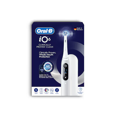 Oral-B - iO6 IO Series 6 Electric Toothbrush "2026新版 附4刷頭" 充電式電動牙刷 德國製造【香港行貨】