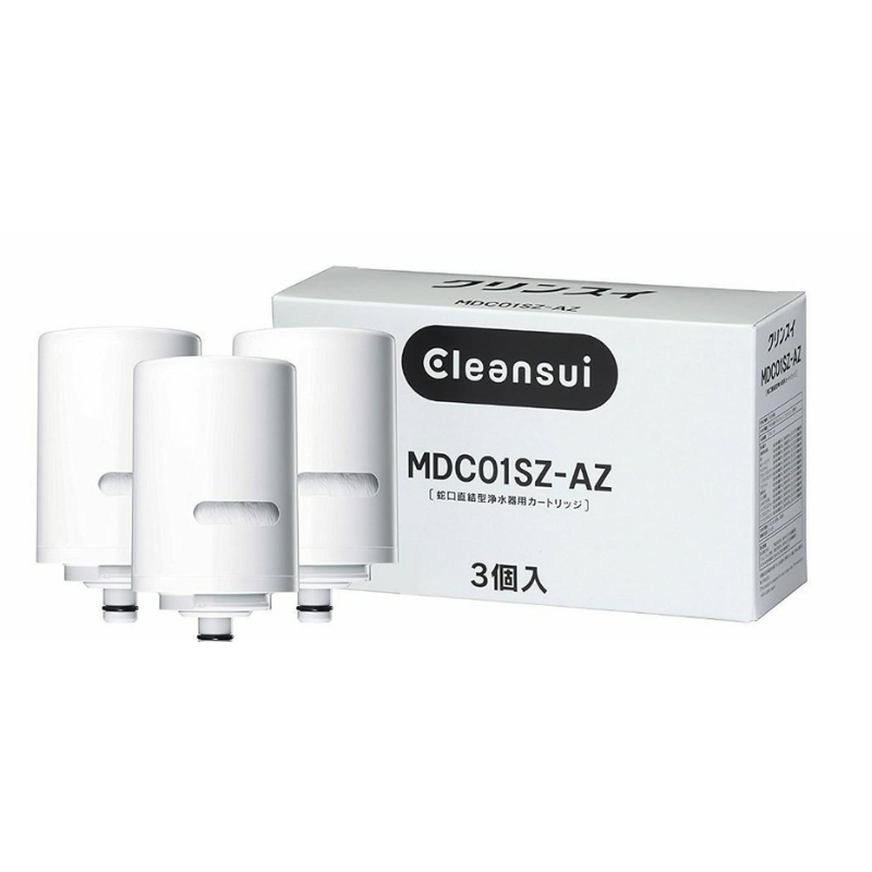 三菱 - Cleansui MDC01SZ濾芯 3個裝 日本版 (Cleansui EF201 EF202 EF203 MD101 MD201 MD301 MD111 適用)【平行進口】