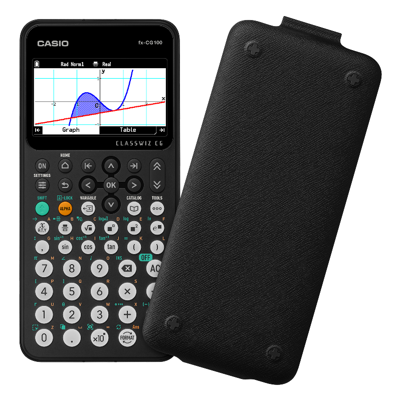 Casio - fx-CG100 ClassWiz 圖形計算器 3D圖形功能彩色繪圖型科學計算機 3D圖形,Python【平行進口】