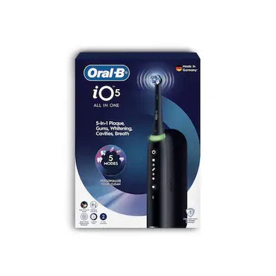 Oral-B - iO5 IO Series 5 Electric Toothbrush "2026新版 附4刷頭" 充電式電動牙刷 德國製造【香港行貨】