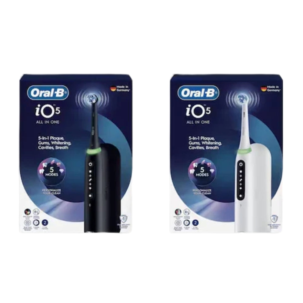 Oral-B - iO5 IO Series 5 Electric Toothbrush "2026新版 附4刷頭" 充電式電動牙刷 德國製造【香港行貨】