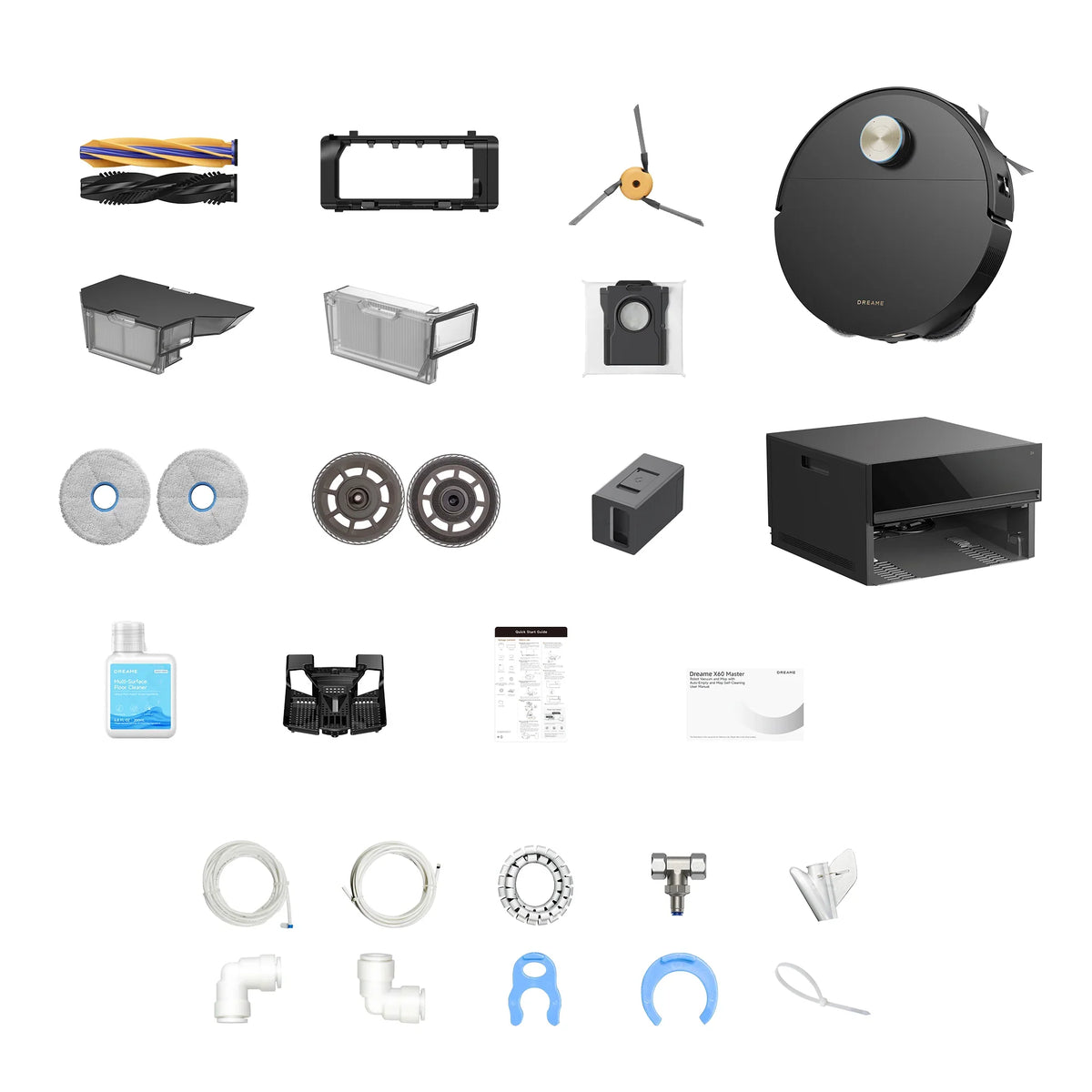 DREAME - 追覓 X60 Master Robot Vacuum AI藍光7.95cm掃地機 (自動上下水)【香港行貨】
