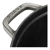 STAUB - Cast Iron Round Dutch Oven Cocotte Pot (灰色) 圓形鑄鐵鍋 法國製造廚具【平行進口】