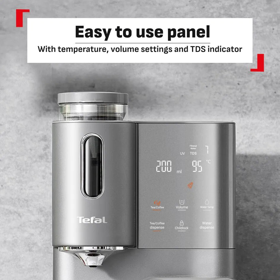 Tefal特福 - BR653B RO Water Purifier RO座檯式冷熱茶咖純淨水機【香港行貨】