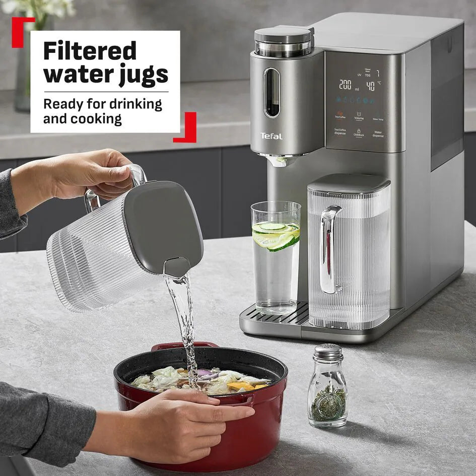 Tefal特福 - BR653B RO Water Purifier RO座檯式冷熱茶咖純淨水機【香港行貨】