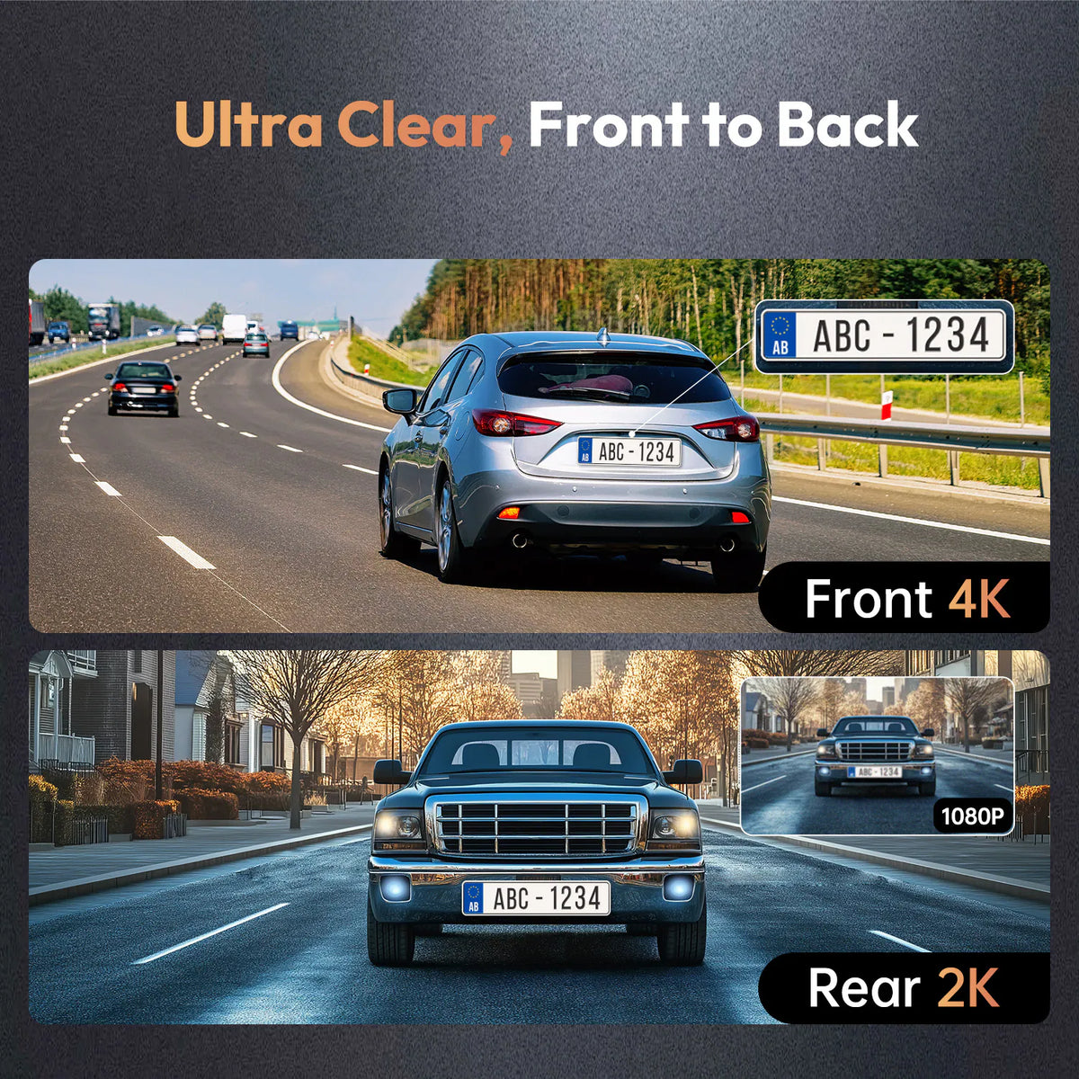 Botslab - G980H Pro 4K智能行車記錄儀 4K Car Cam Dual Camera *不包安裝及長火線*【香港行貨】
