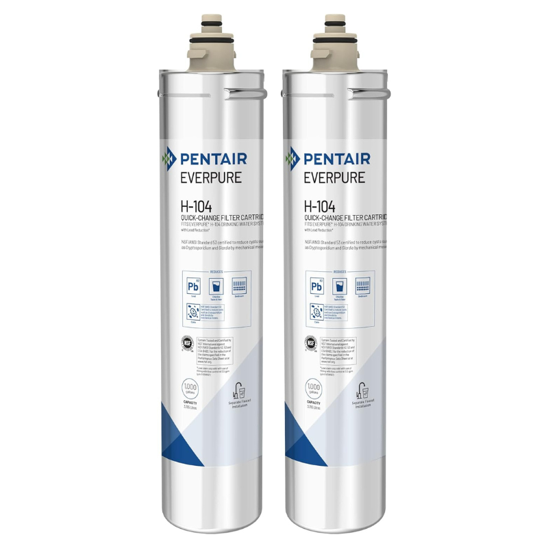 PENTAIR - 愛惠浦 Everpure H-104 濾水器替換濾芯 Quick-Change Water Filter Cartridge *新舊包裝隨機發貨*【香港行貨】