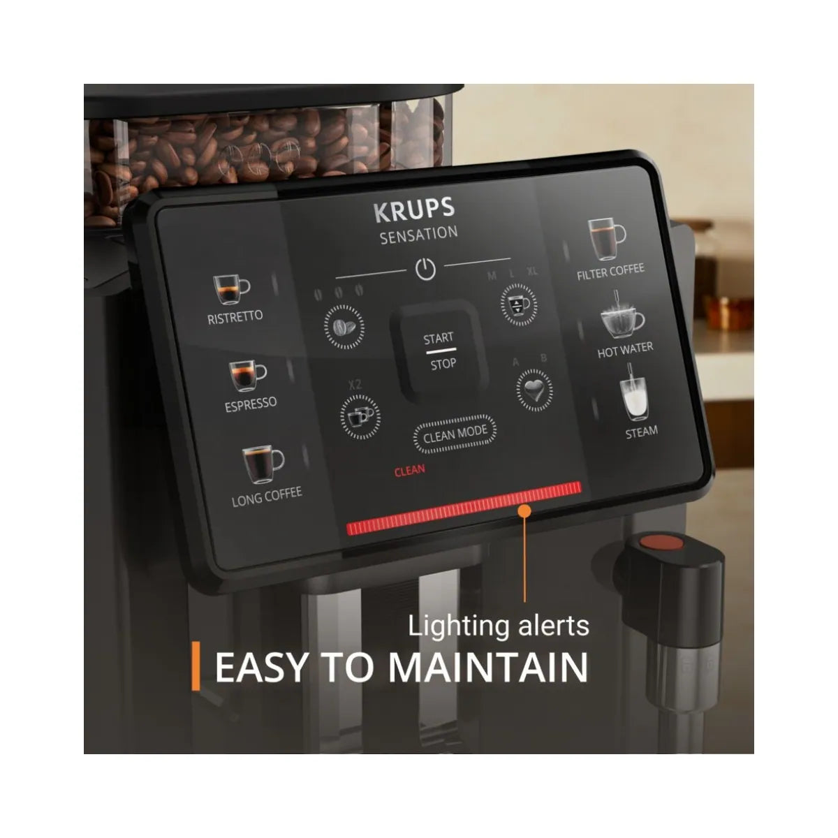 KRUPS - EA910840 Sensation Coffee Espresso Machine 全自動義式咖啡機【香港行貨｜2年保養】