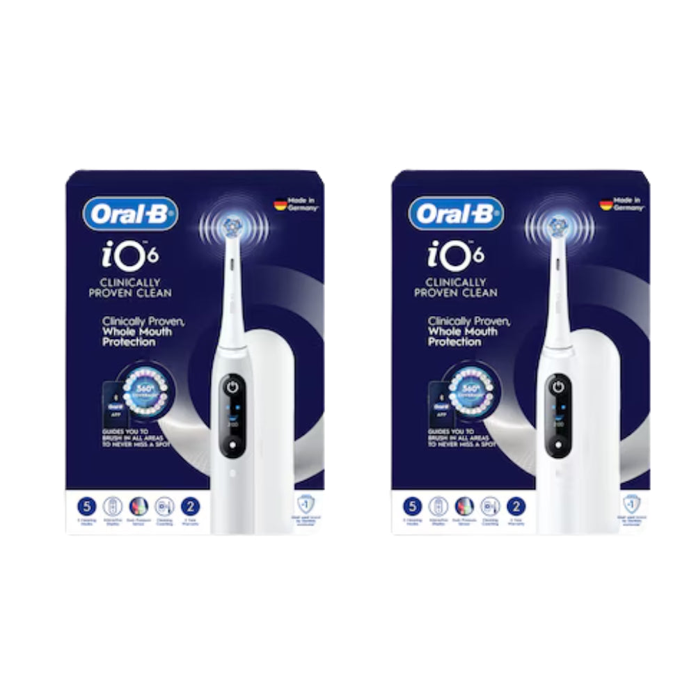 Oral-B - iO6 IO Series 6 Electric Toothbrush "2026新版 附4刷頭" 充電式電動牙刷 德國製造【香港行貨】