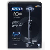 Oral-B - iO10 IO Series 10 Electric Toothbrush (Black) "2026新版 附4刷頭" 充電式電動牙刷 德國製造【香港行貨】