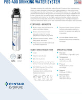 PENTAIR - 愛惠浦 Everpure PBS400 濾水器替換濾芯 Quick-Change Water Filter Cartridge【香港行貨】