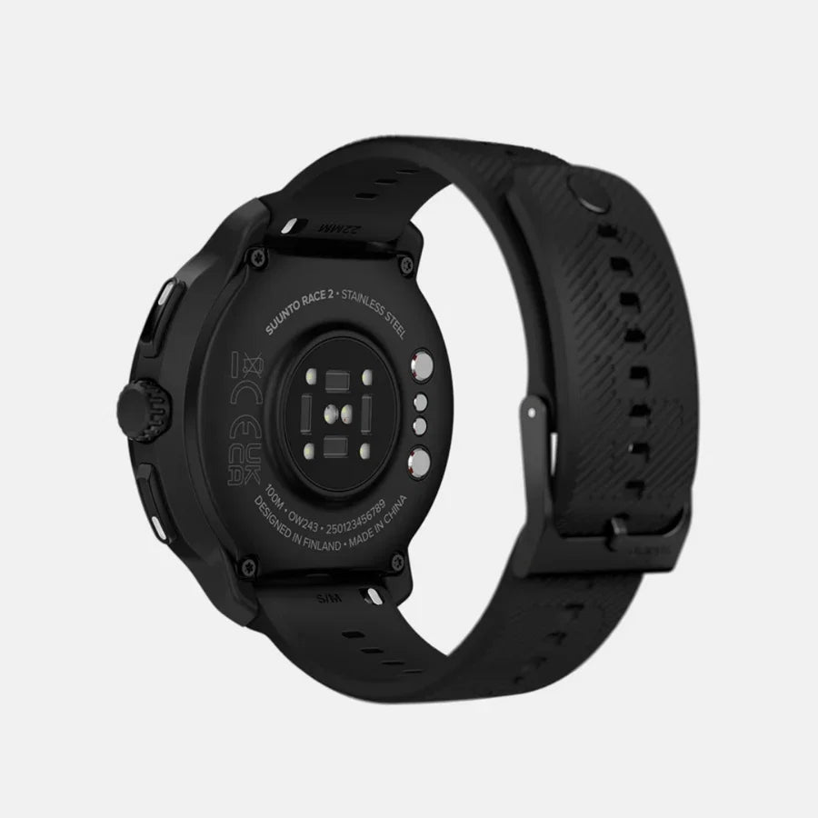 Suunto - Race 2 GPS Outdoor Watch (Stainless Steel 不銹鋼) 智能運動手錶【香港行貨】