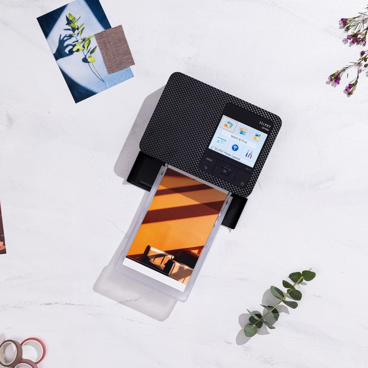 Canon - SELPHY CP1500 Wireless Photo Printer 相片打印機 【平行進口】