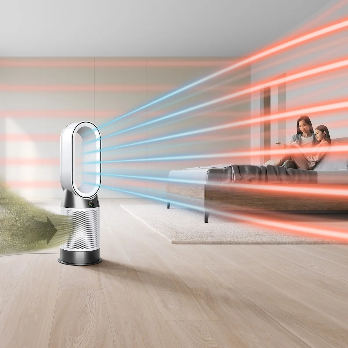 Dyson - HP11 Purifier Hot+Cool 三合一暖風空氣清新機 (銀白色)【香港行貨】