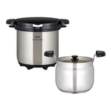 (預訂｜全港免運) THERMOS 膳魔師 日本版 Shuttle Chef 真空保溫調理煲 燜燒鍋 燜燒煲 4-6人用 4.5L KBG-4500【約10-15個工作日內寄出】 - Premium Mall HK