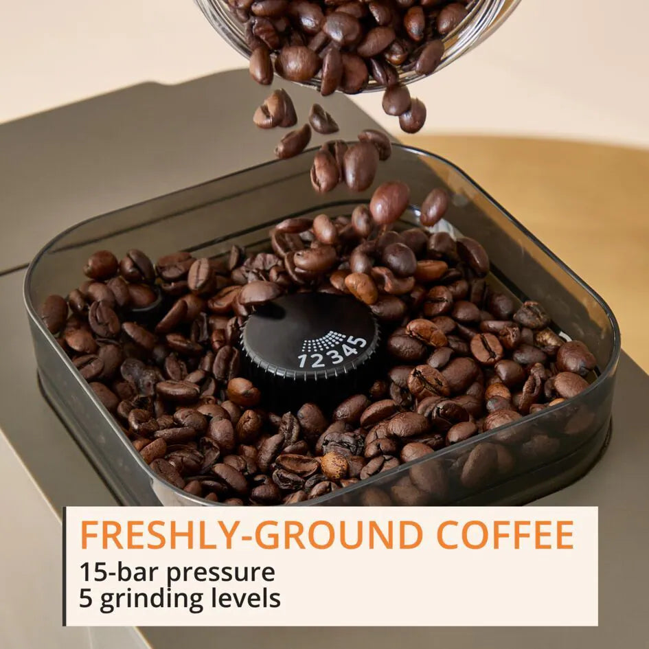 KRUPS - SA403BM0 Coffee Crush Experience Espresso Machine 全自動義式咖啡機【香港行貨｜2年保養】