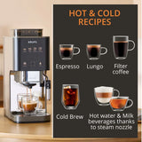 KRUPS - SA403BM0 Coffee Crush Experience Espresso Machine 全自動義式咖啡機【香港行貨｜2年保養】