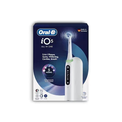 Oral-B - iO5 IO Series 5 Electric Toothbrush "2026新版 附4刷頭" 充電式電動牙刷 德國製造【香港行貨】