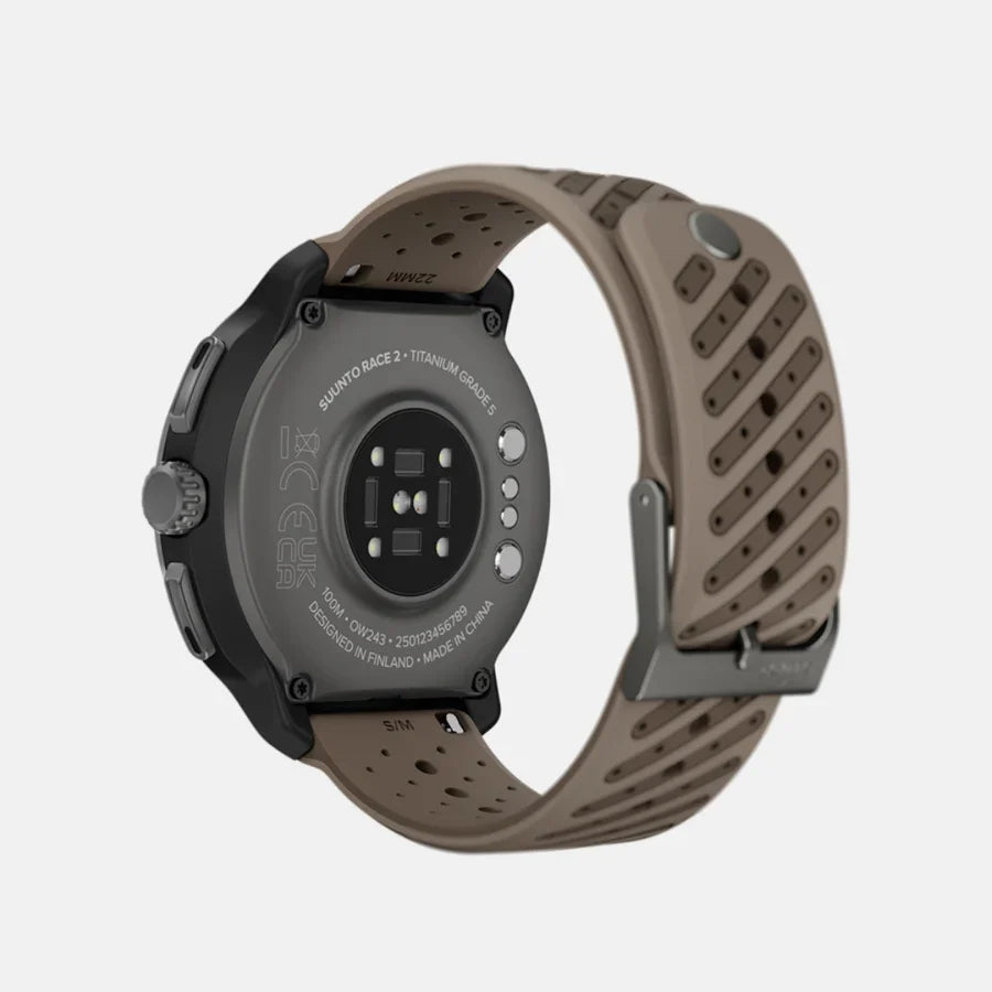 Suunto - Race 2 GPS Outdoor Watch (Titanium 鈦合金) 智能運動手錶【香港行貨】