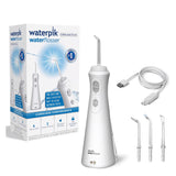 Waterpik - Cordless Plus Water Flosser WP-490 (White) 無線沖牙器 無線充電式水牙線機【平行進口】