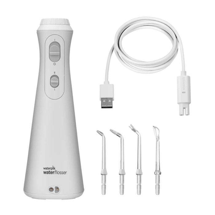 Waterpik - Cordless Plus Water Flosser WP-490 (White) 無線沖牙器 無線充電式水牙線機【平行進口】